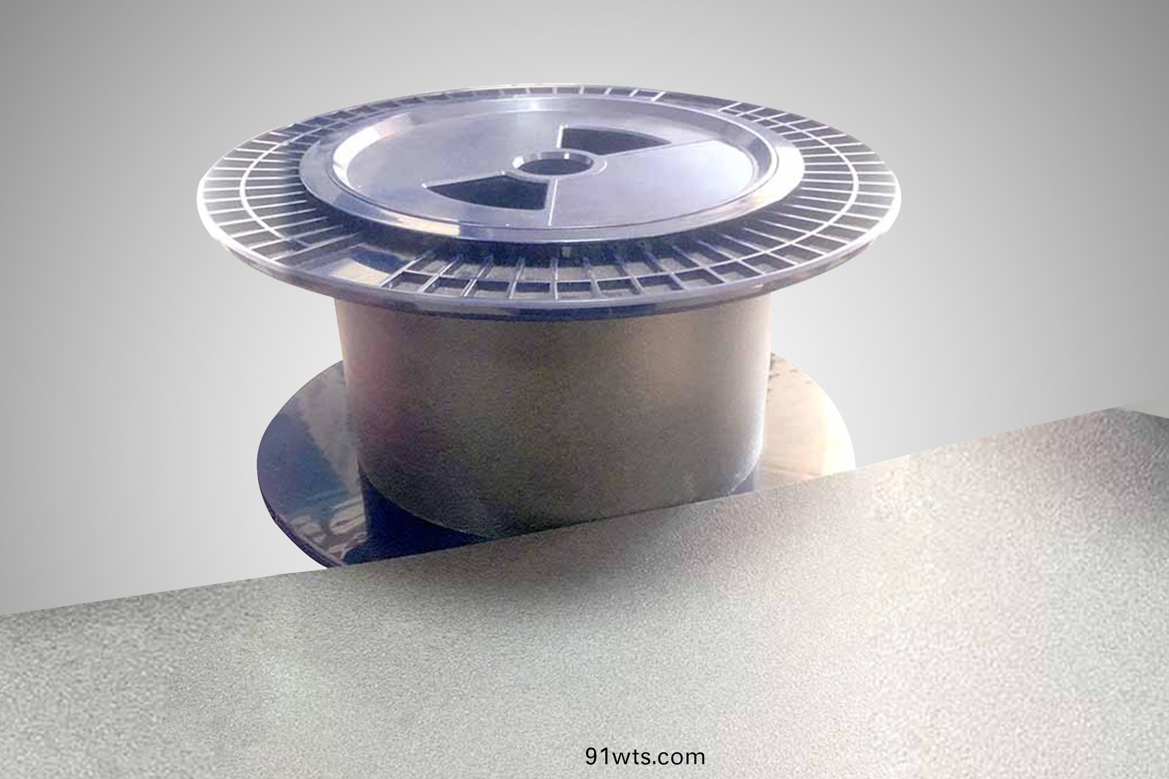 Optical fiber winding reel