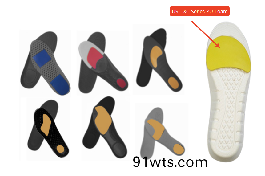 การประยุกต์ใช้โฟม PU ในแผ่นรองของรองเท้า